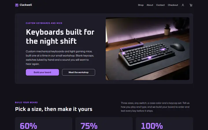 Gaming keyboards