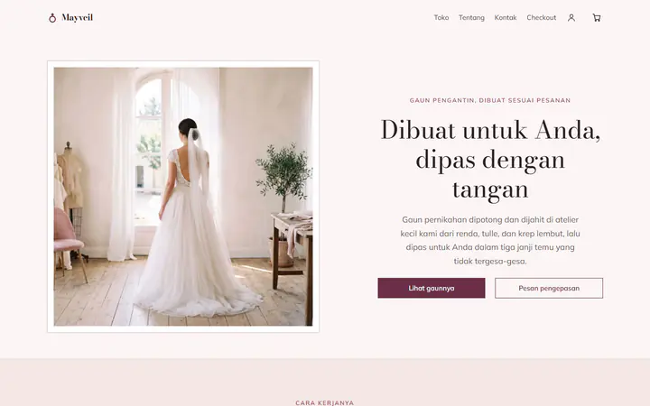Gaun pengantin