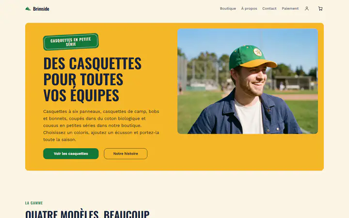 Casquettes et chapeaux