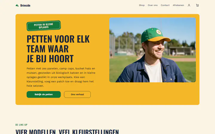 Petten en hoeden
