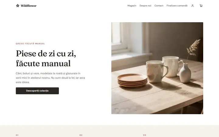 Atelier de ceramică