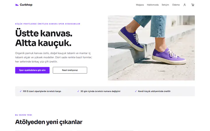 Kanvas ayakkabılar