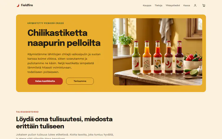 Chilikastikkeet