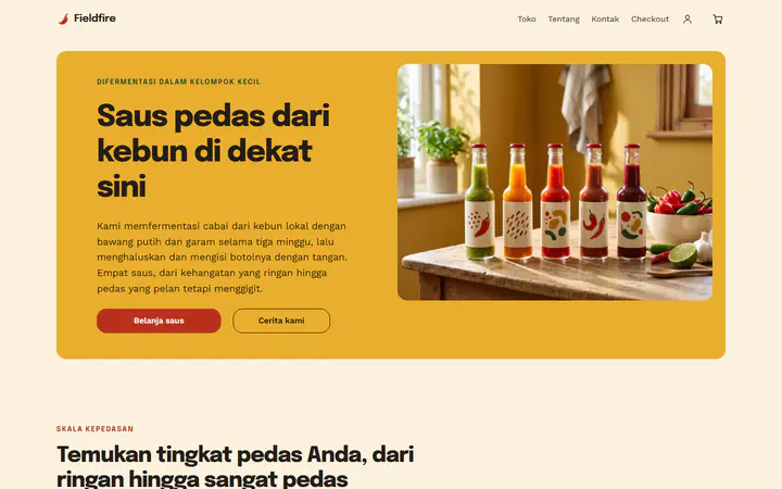 Saus pedas