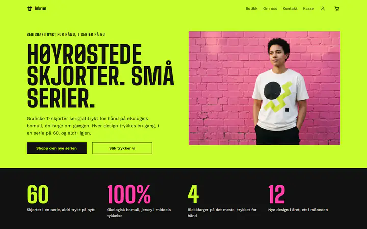 Grafiske t-skjorter