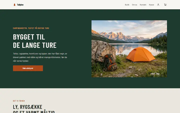 Campingudstyr