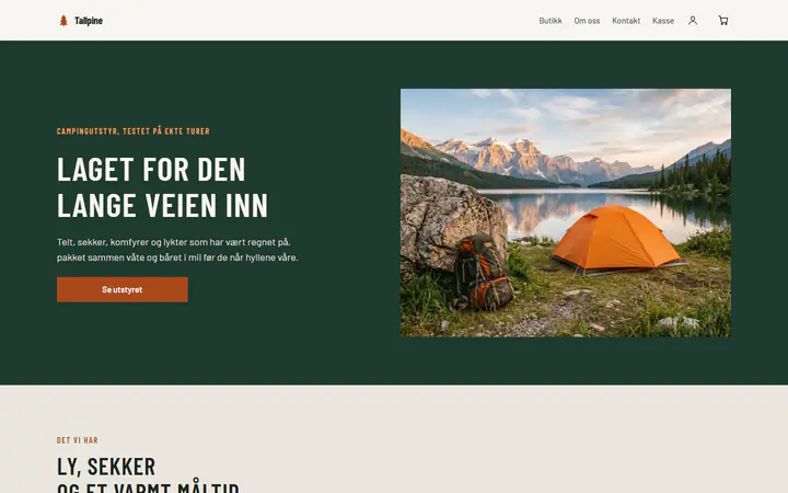 Campingutstyr