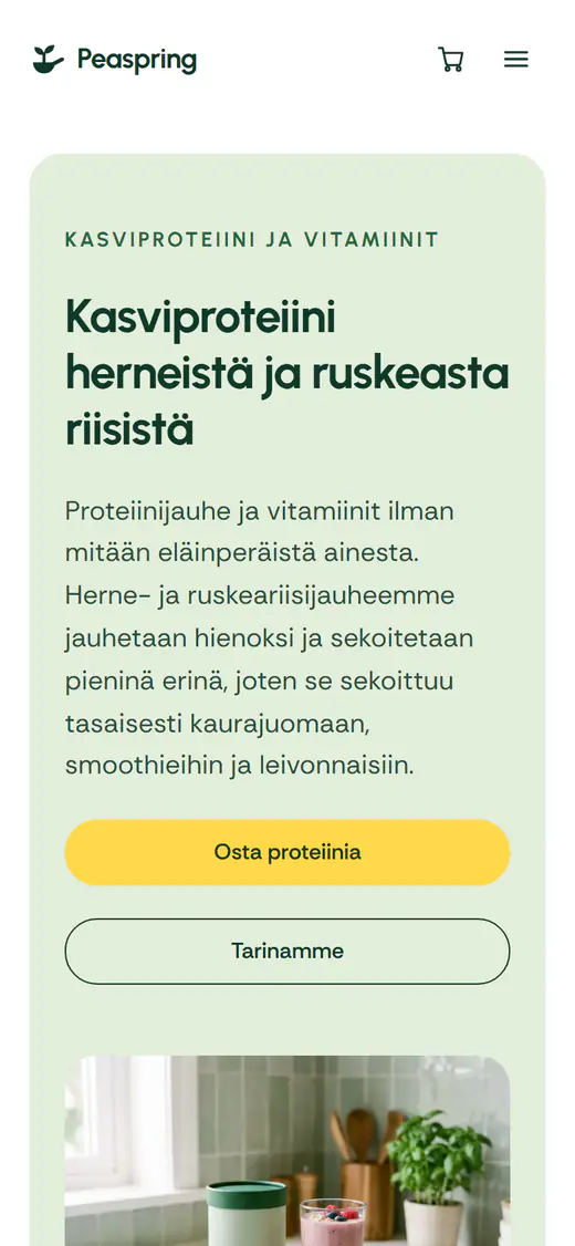 Ravintolisäkaupan malli, puhelimella