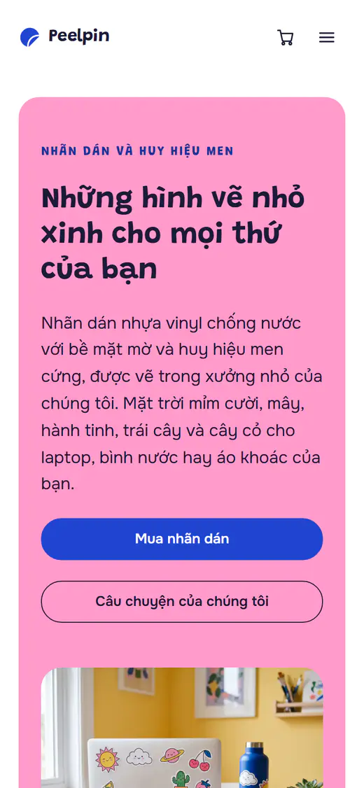 Mẫu cửa hàng nhãn dán và huy hiệu, trên điện thoại