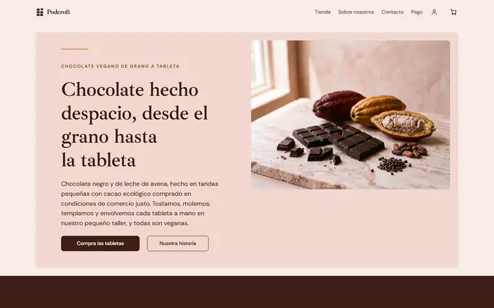 Fabricante de chocolate