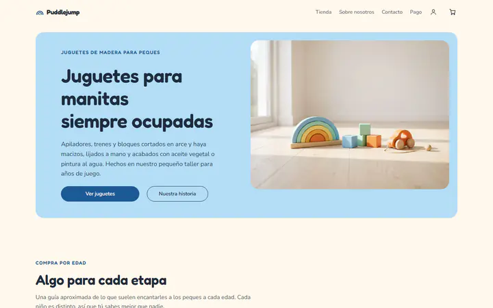 Juguetes de madera