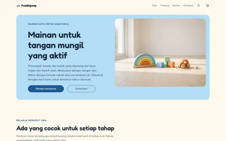 Mainan kayu