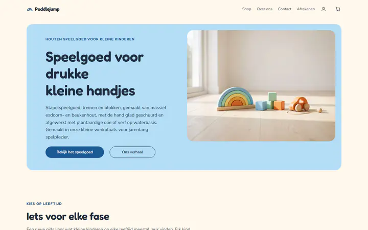Houten speelgoed