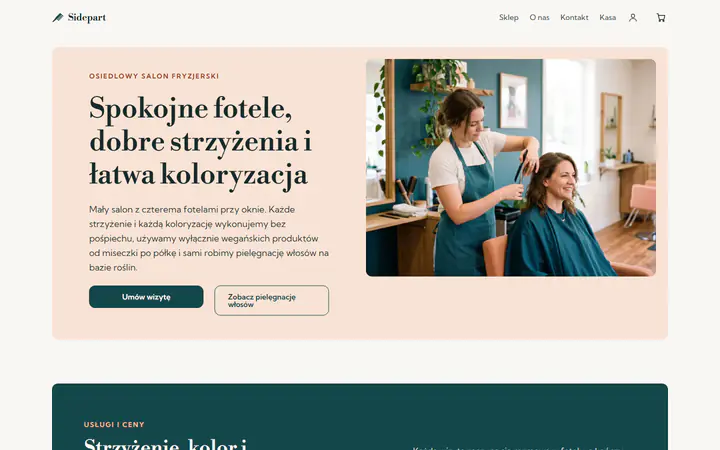 Salon fryzjerski