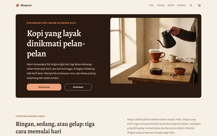 Penyangrai kopi