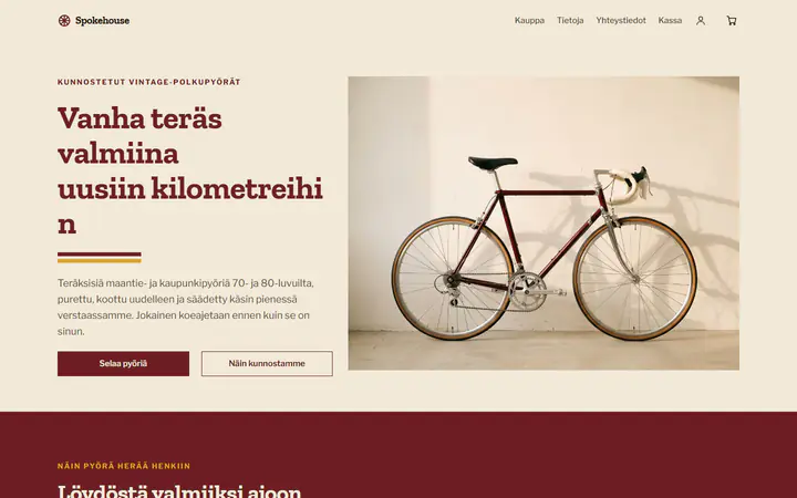 Vintage-polkupyörät