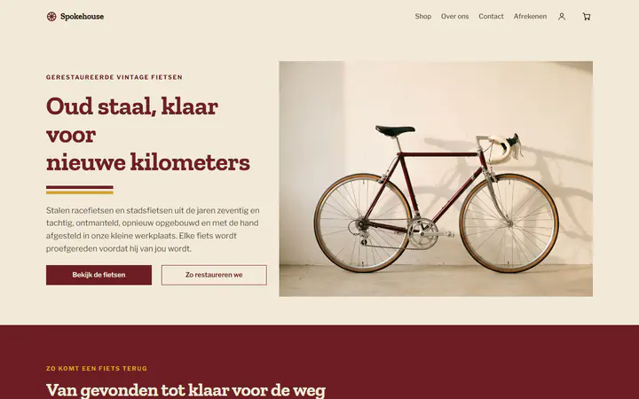 Vintage fietsen