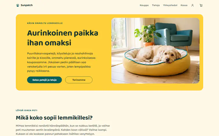 Lemmikkitarvikkeet