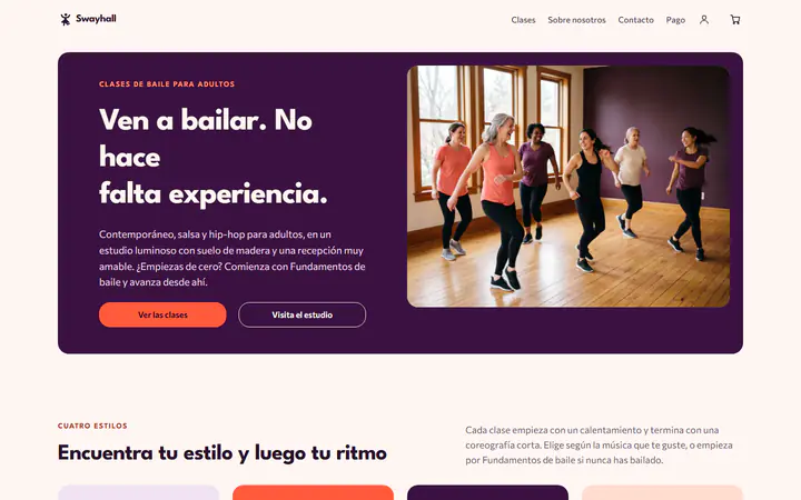 Estudio de baile