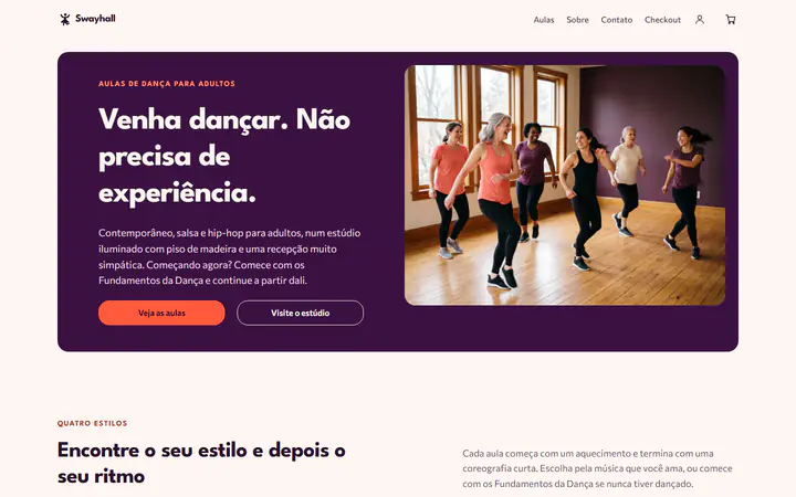 Estúdio de dança
